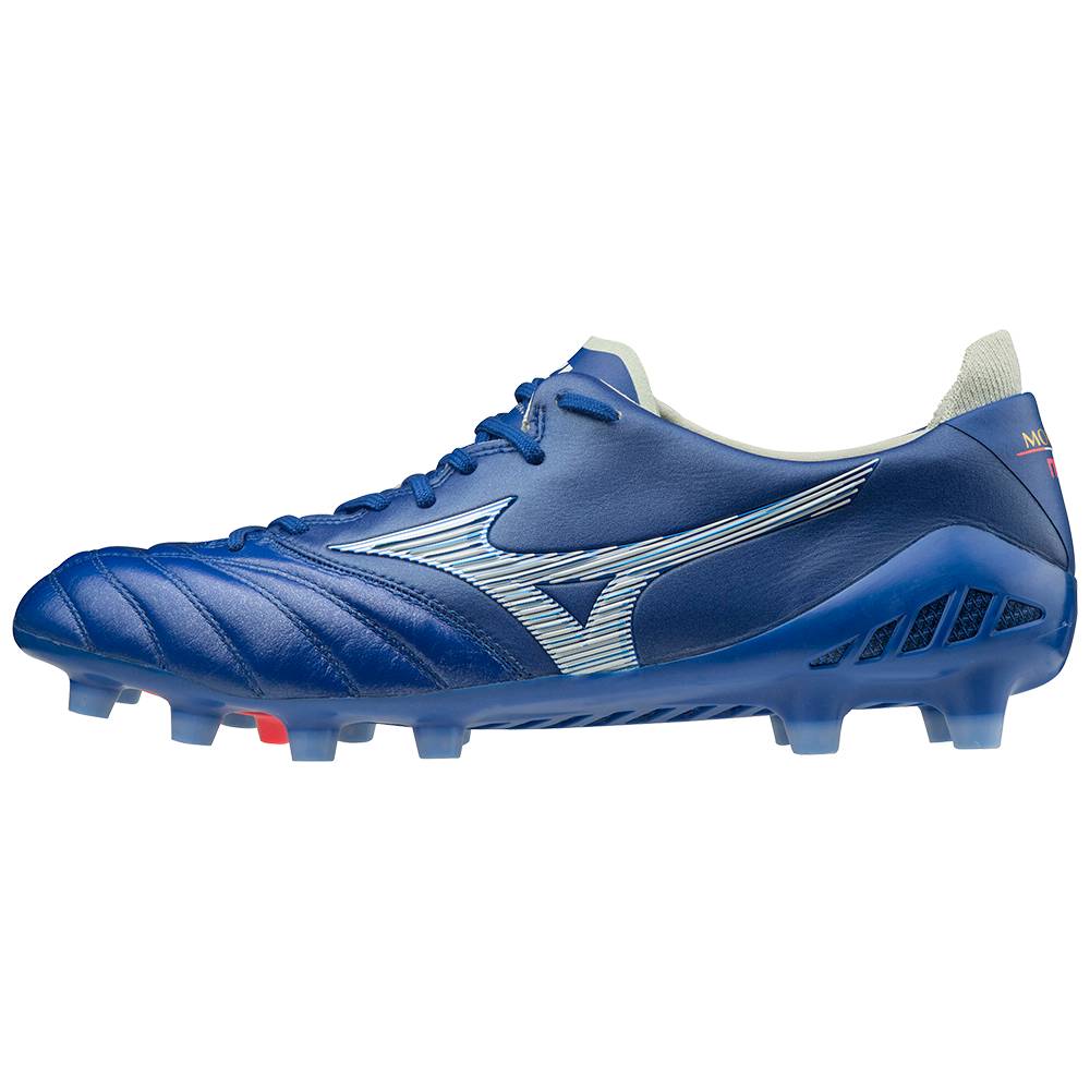 Womens Mizuno Morelia Neo III Made in Japan Soccer Cleats Blue Philippines (CPOTNJ260)